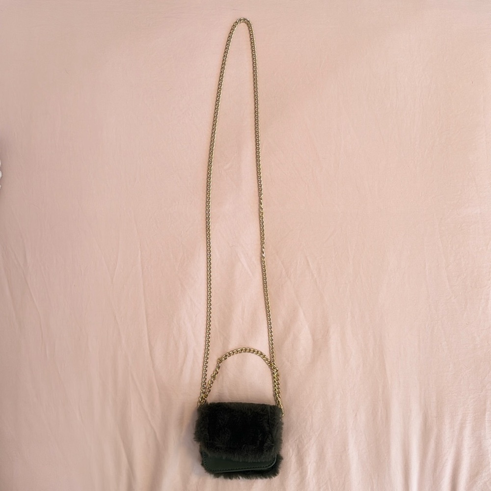 Mini Faux Fur Purse